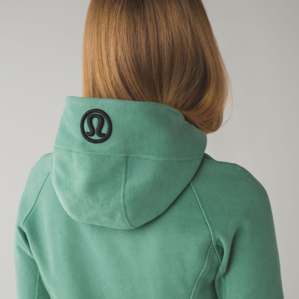 LULULEMON Scuba Hoodie II in Vintage Green Sz 8 - NWOT!! - Picture 4 of 12